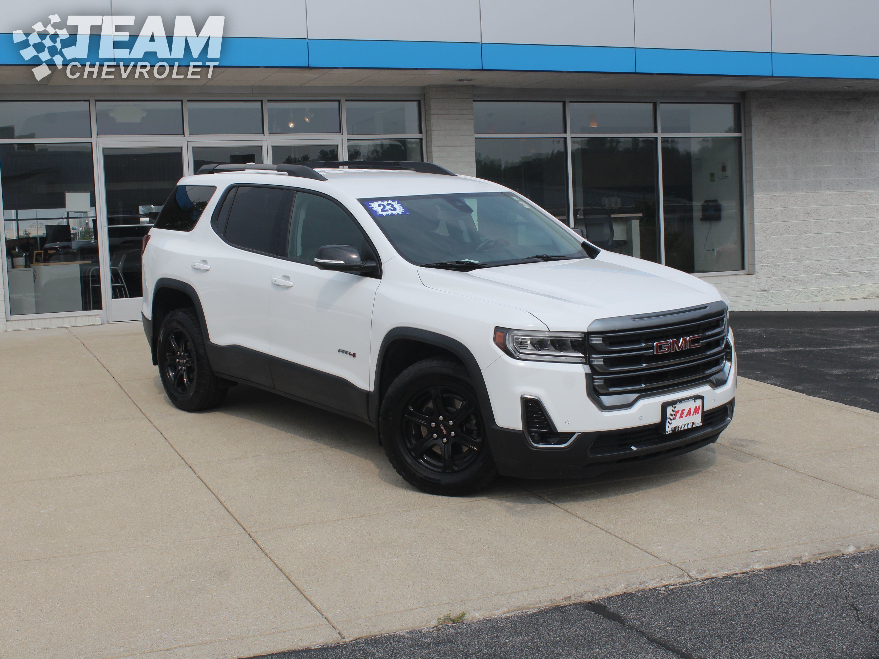 Used 2023 Summit White GMC AT4 image 2