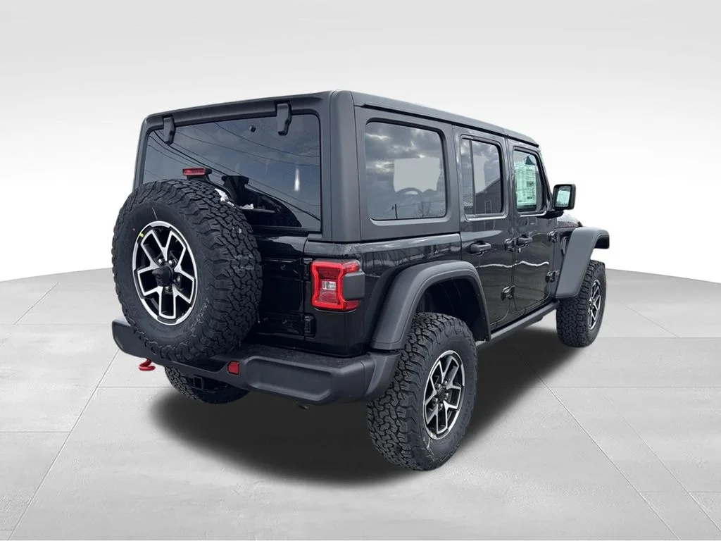 New 2026 Black Clear-Coat Exterior Paint Jeep Rubicon image 5