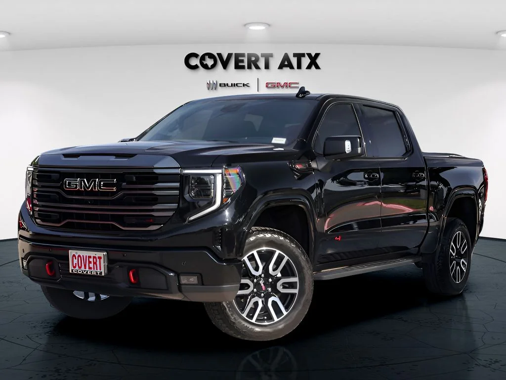 Used 2024 Black GMC AT4 image 2