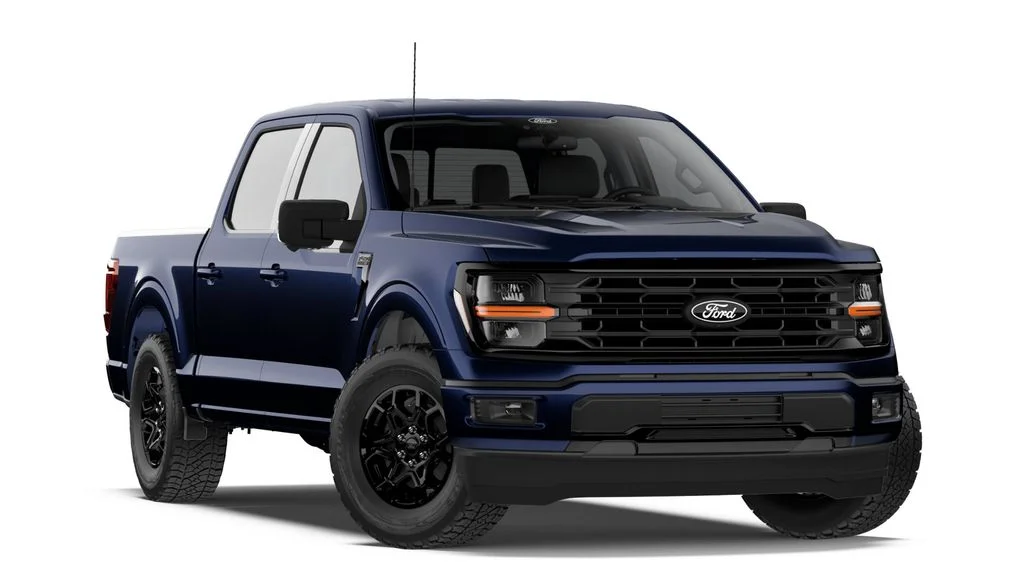New 2026 Antimatter Blue Metallic Ford XLT image 4