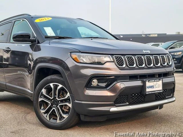 Certified Used 2023 Gray Jeep Limited image 2