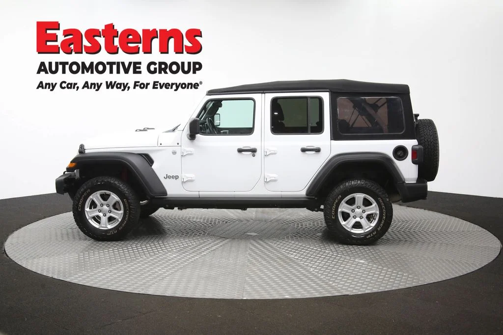Used 2018 White Jeep Unlimited Sport S image 59
