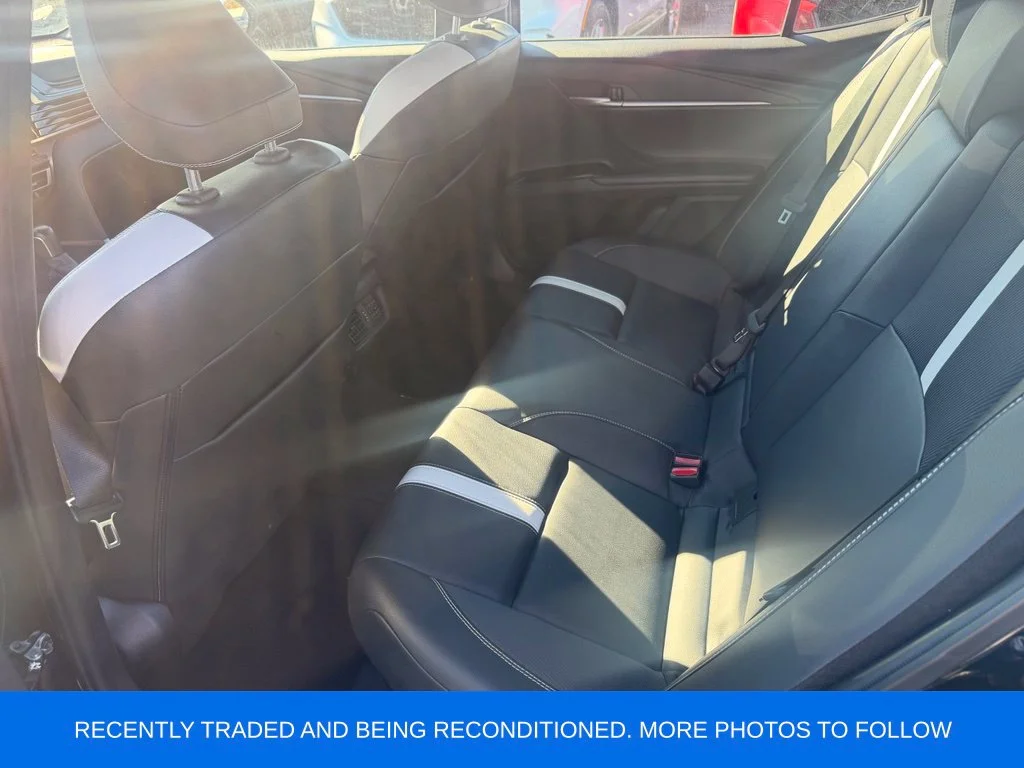 Used 2025 Midnight Black Metallic Toyota SE image 2