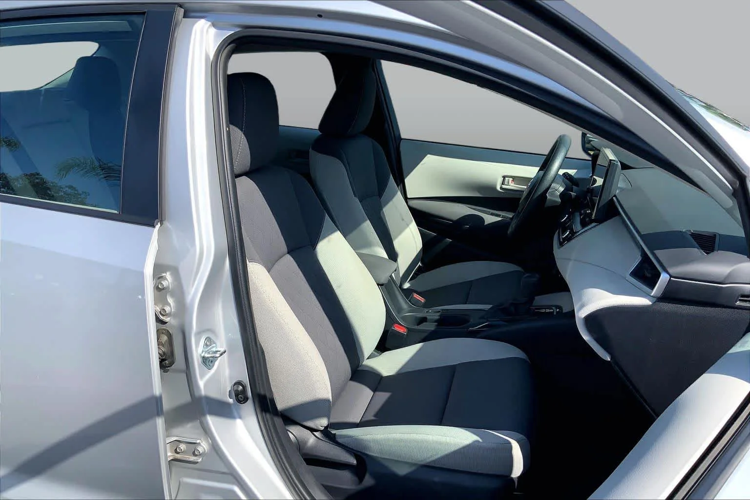 Certified Used 2025 Classic Silver Metallic Toyota LE image 8