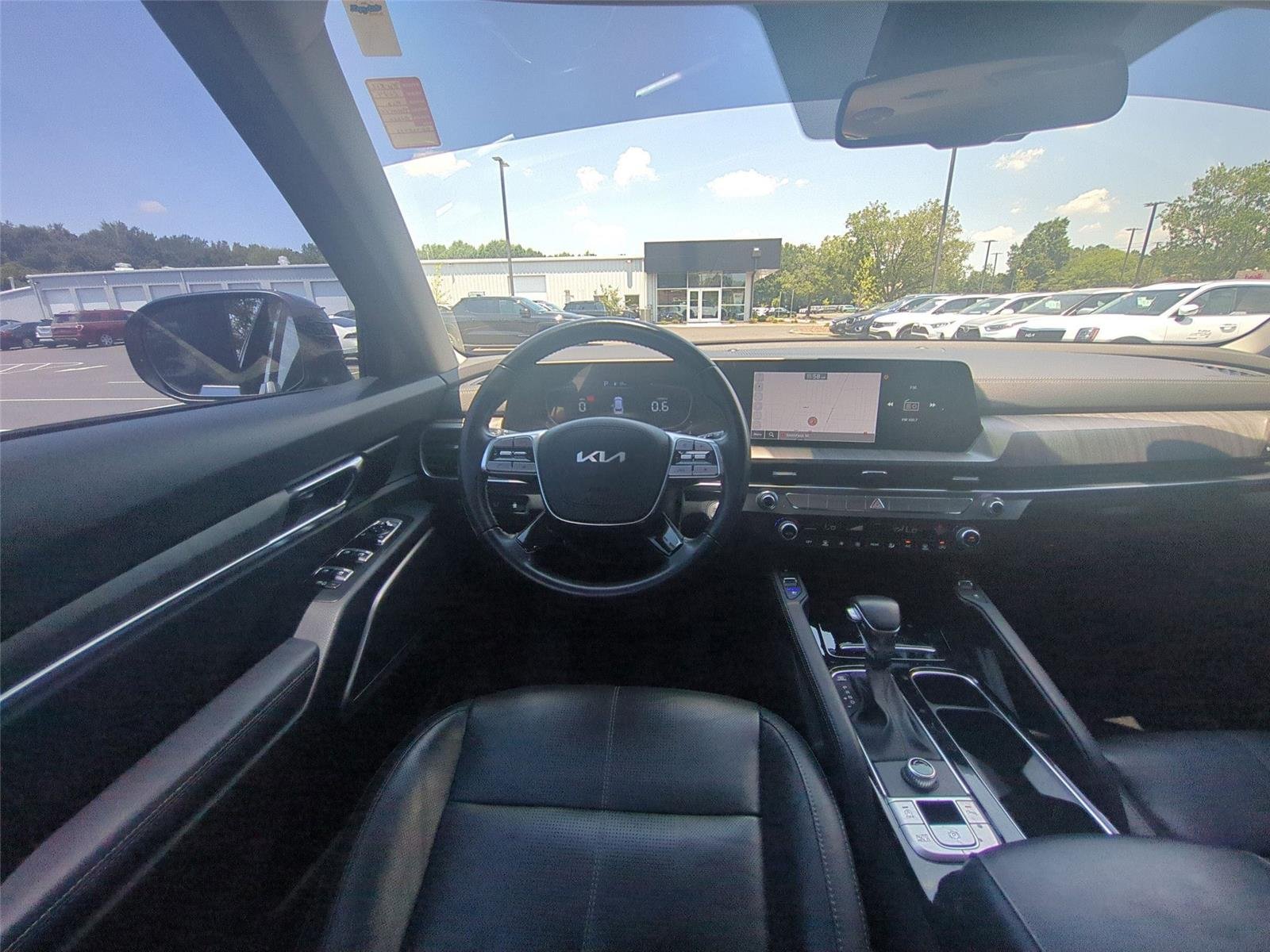 Used 2024 Ebony Black Kia EX image 50