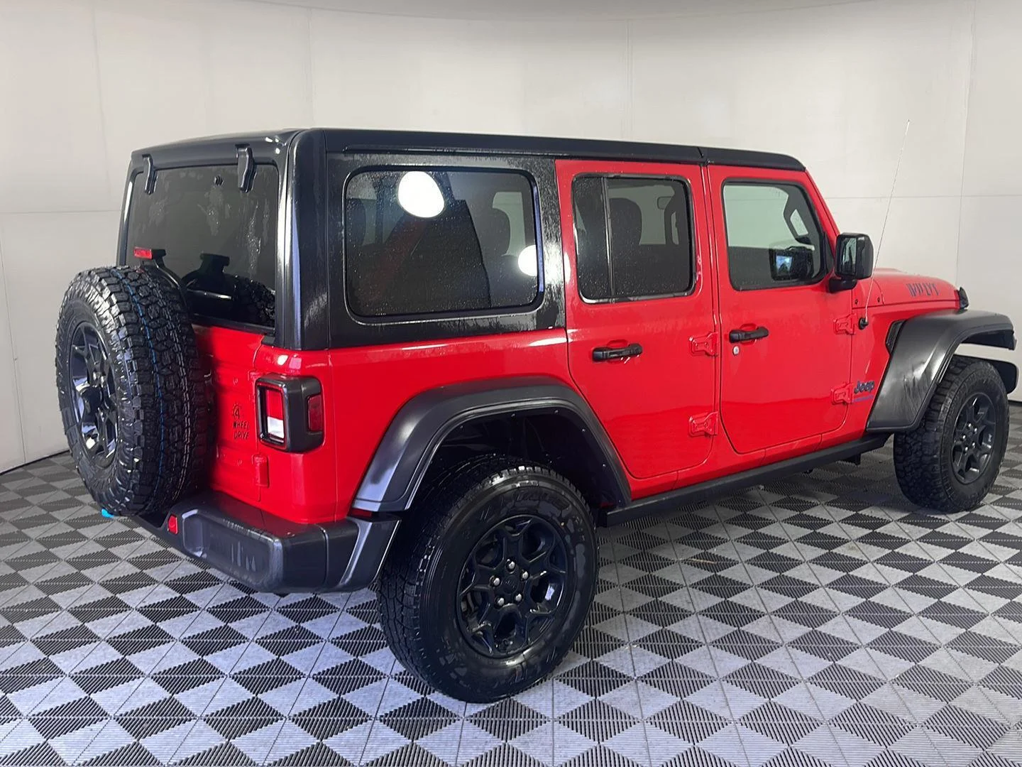 Used 2023 Firecracker Red Clearcoat Jeep Willys image 6