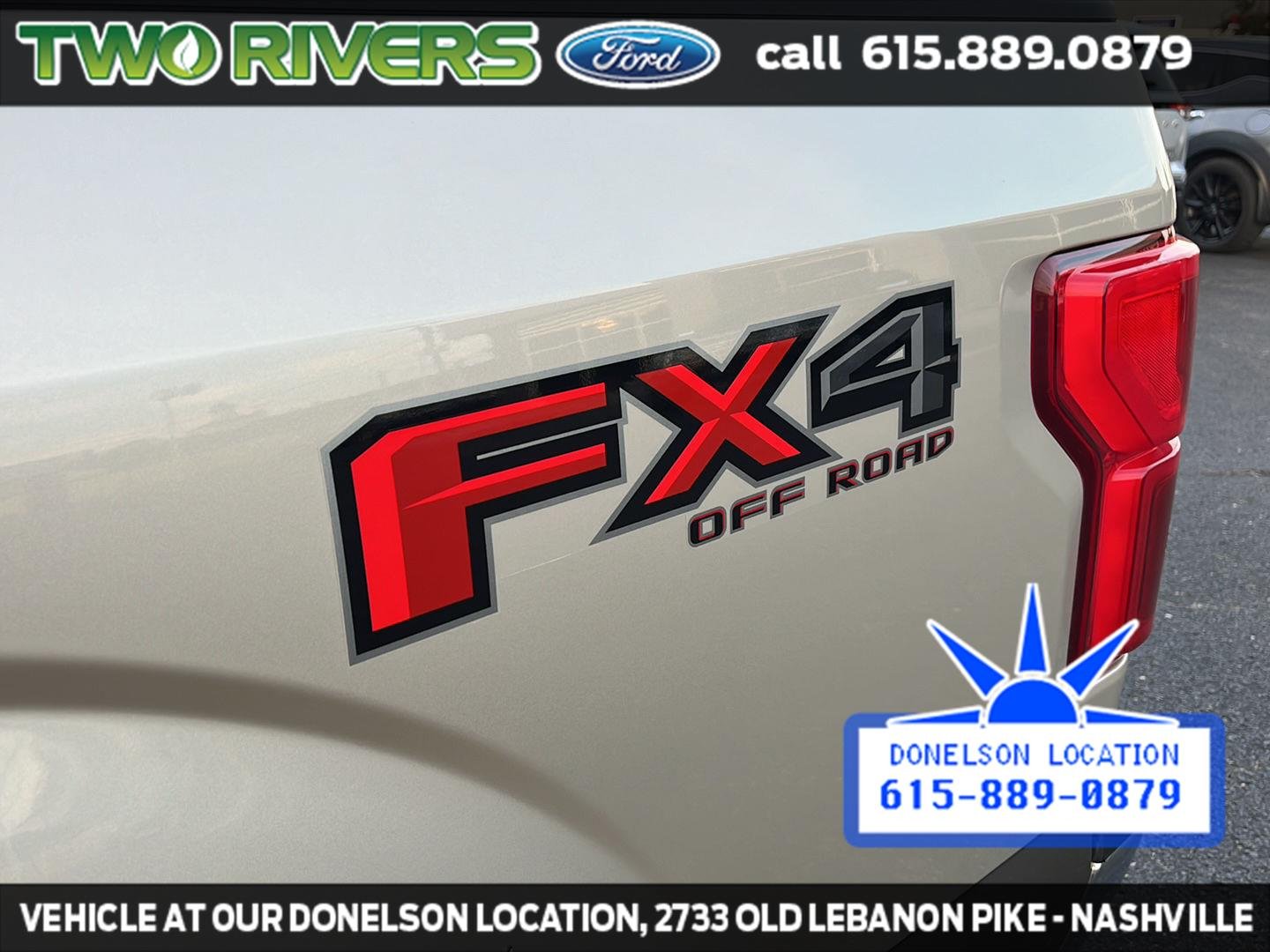 Used 2018 White Gold/Stone Gray Ford King Ranch image 8