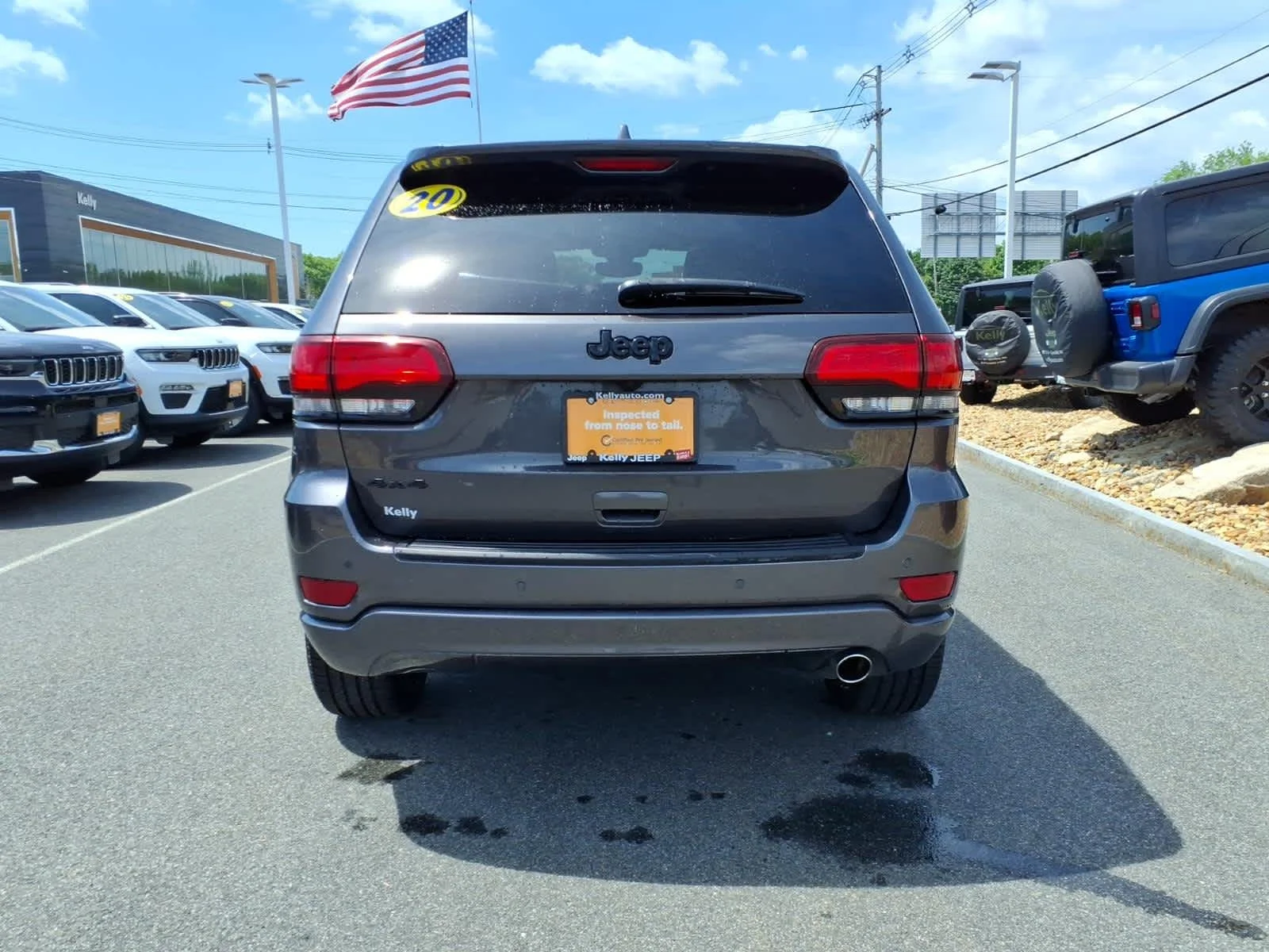 Certified Used 2020 Granite Crystal Met. Clear Coat Jeep Altitude image 9