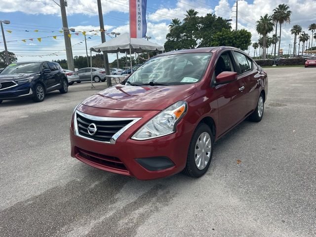 Used 2019 Nissan Versa Sedan SV with VIN 3N1CN7AP8KL877301 for sale in Stuart, FL