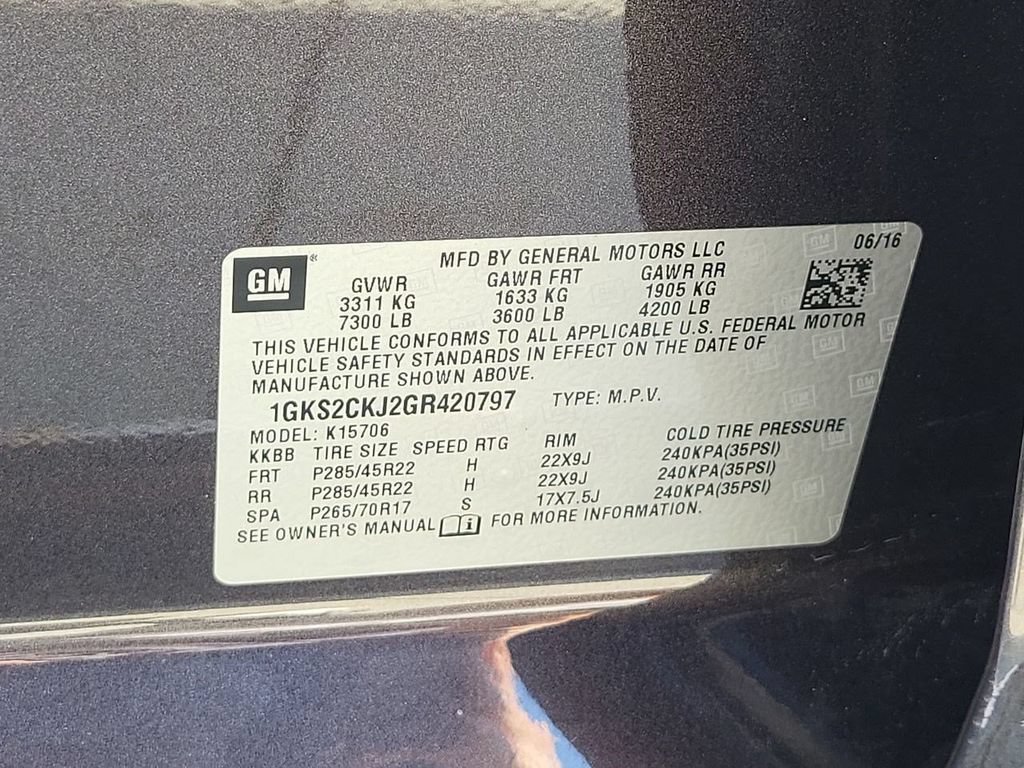 Used 2016 IRIDIUM METALLIC GMC Denali image 41