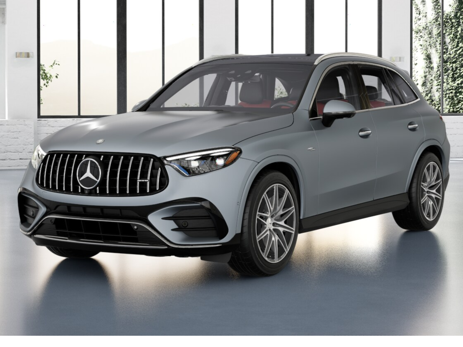 New 2026 MANUFAKTUR Cirrus Silver Magno Mercedes-Benz AMG® GLC 43 4MATIC SUV image 1