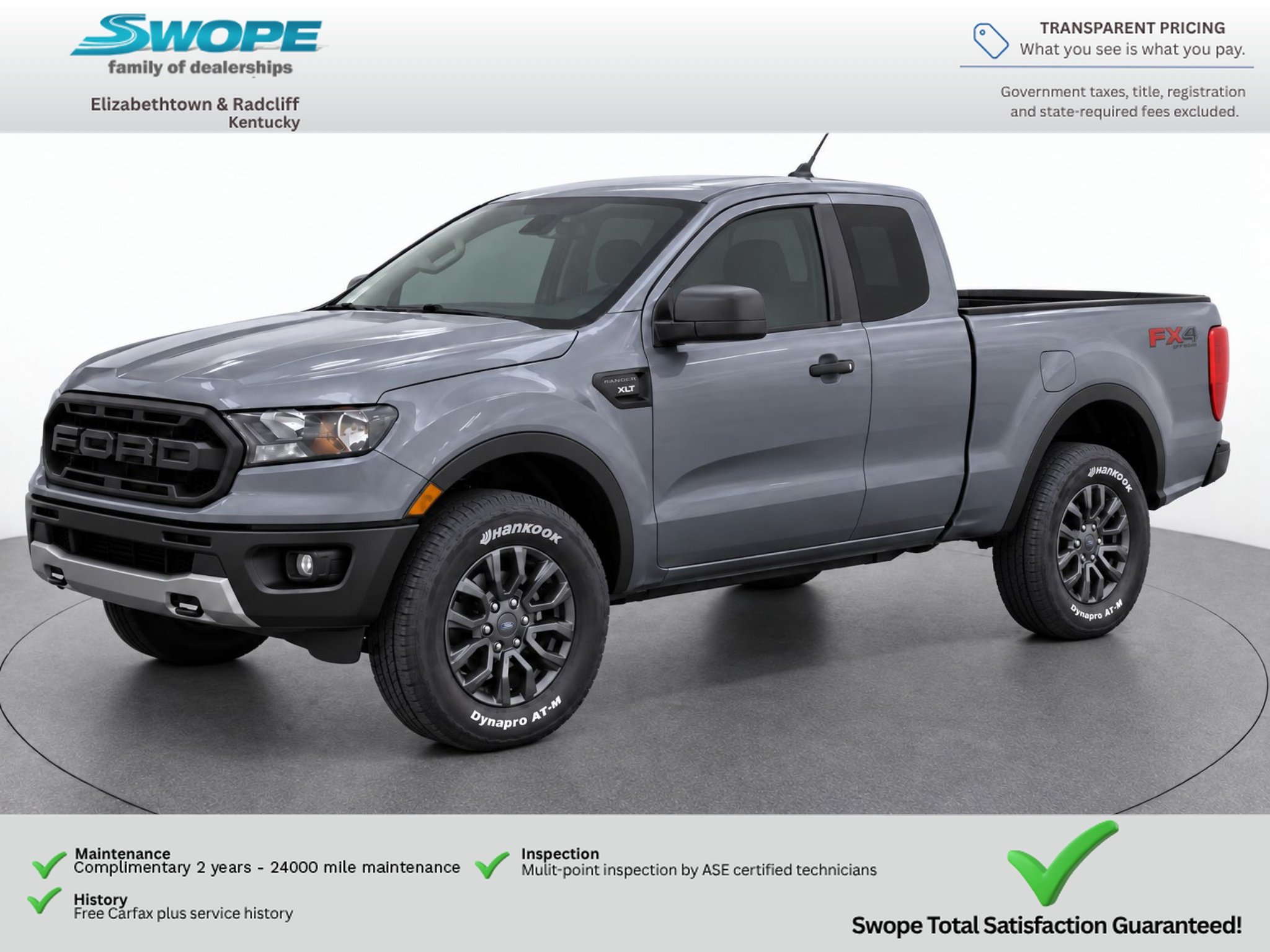 Used 2021 Carbonized Gray Metallic Ford XLT image 1