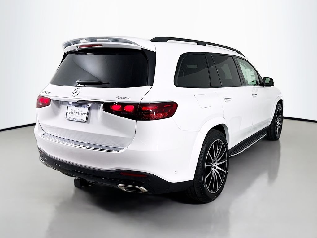 New 2026 MANUFAKTUR Moonlight White Metallic Mercedes-Benz GLS 580 image 9