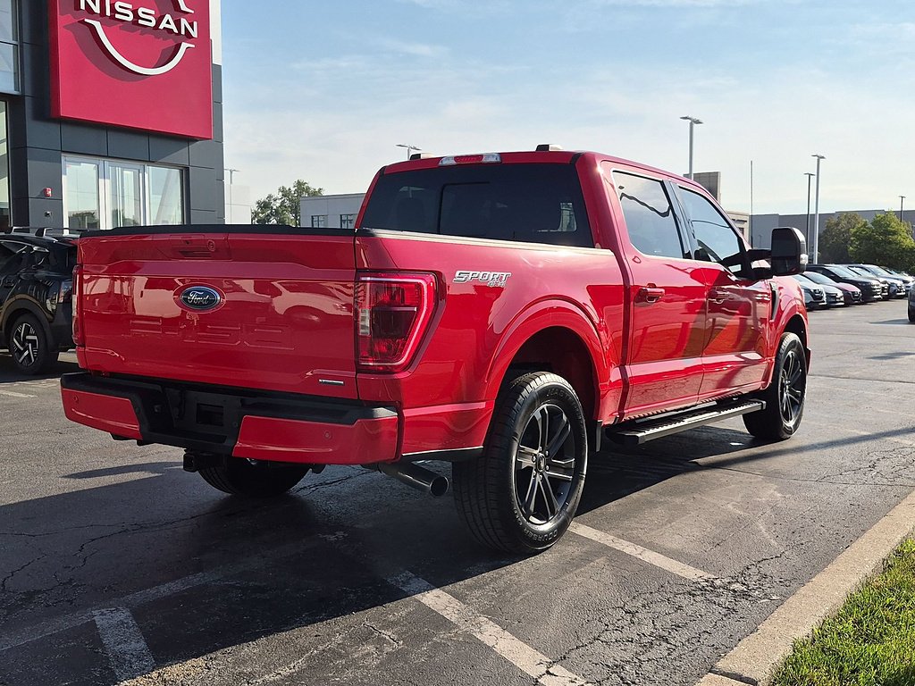 Used 2021 Race Red Ford Lariat image 35