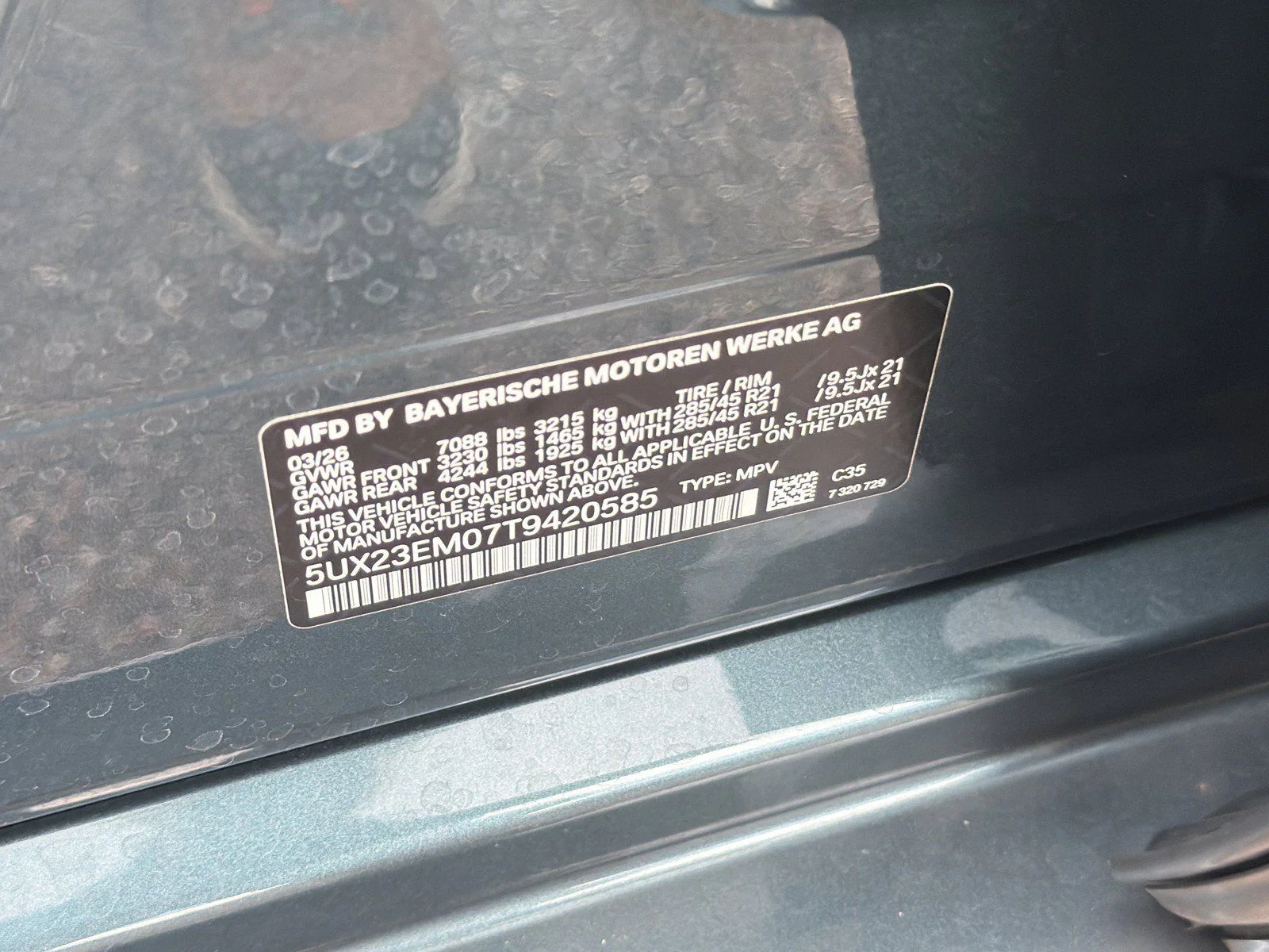 New 2026 Blue Ridge Mountain Metallic BMW xDrive40i image 43