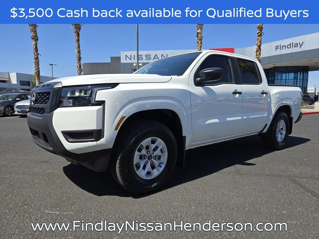 New 2026 Glacier White Nissan Crew Cab S image 2
