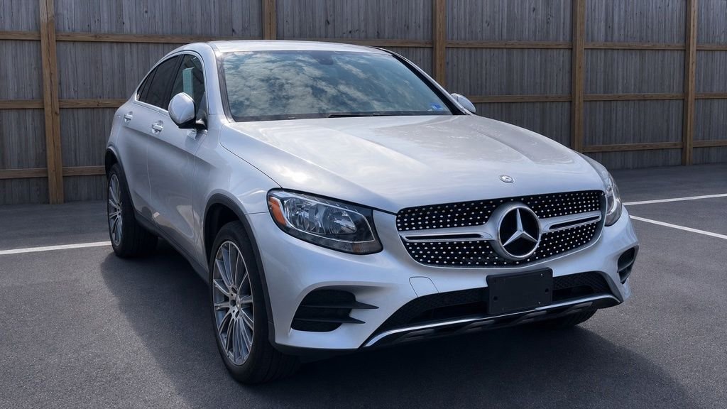 Used 2017 Iridium Silver Metallic Mercedes-Benz GLC 300 Coupe image 1