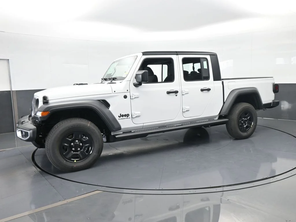 New 2026 Bright White Clear-Coat Exterior Paint Jeep Sport image 2