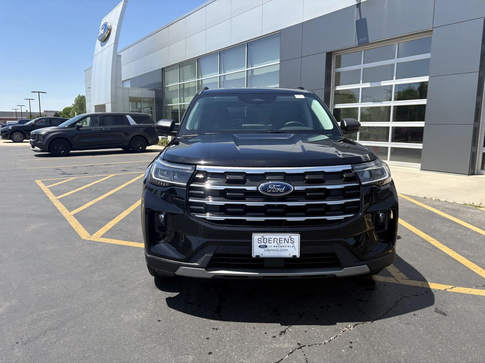 New 2026 Agate Black Metallic Ford Active image 2