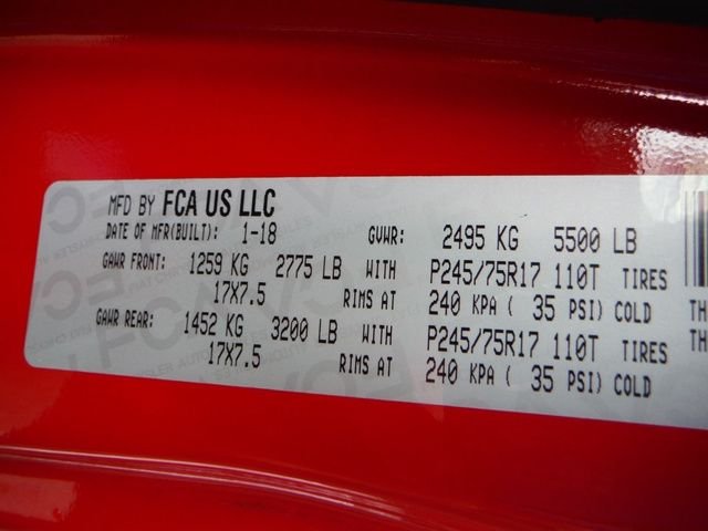 Used 2018 Red Jeep Unlimited Sport image 45