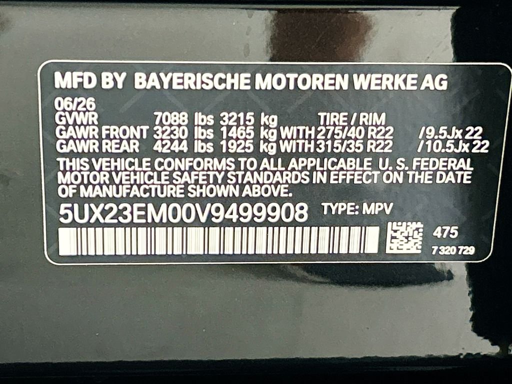 New 2027 Black Sapphire Metallic BMW xDrive40i image 34