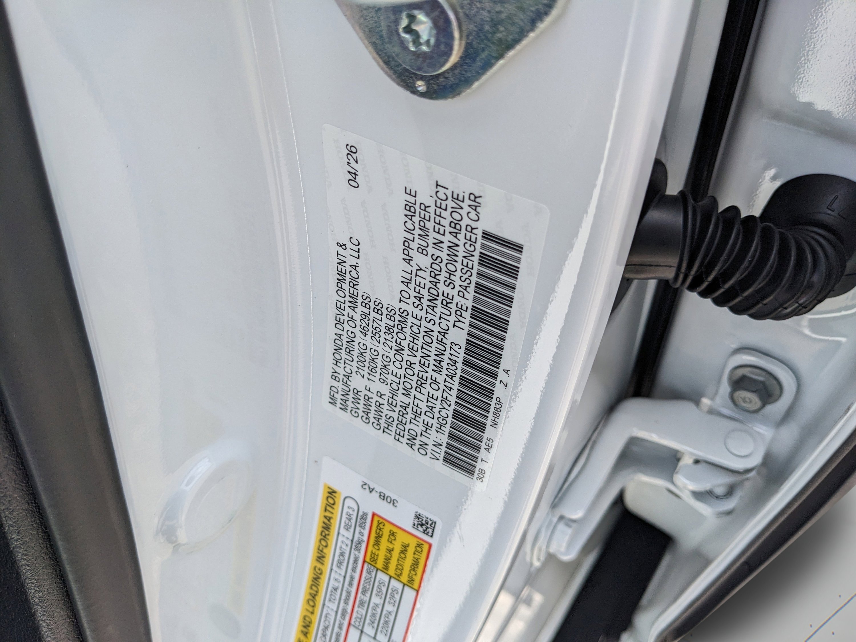 2026 Honda Accord Hybrid Sport-L - Photo 38