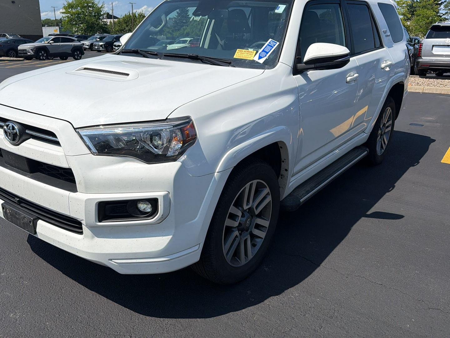 Used 2022 Super White Toyota TRD Sport image 3