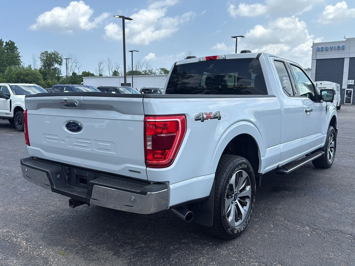 Used 2021 Space White Ford XLT image 20