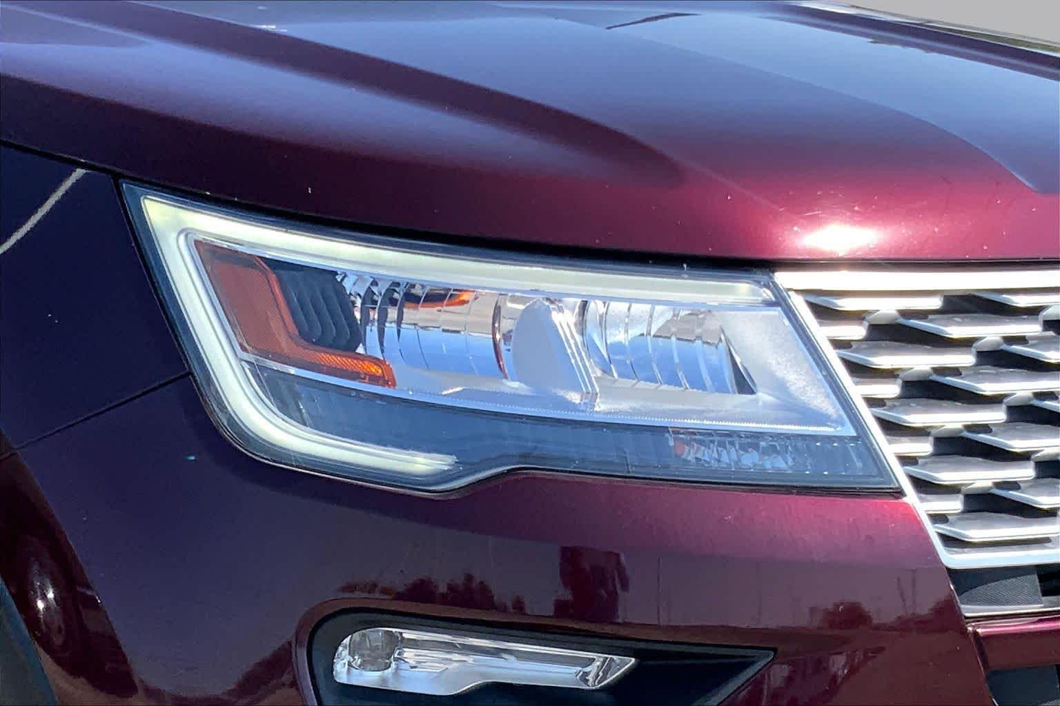 Used 2018 Burgundy Velvet Metallic Tinted Clearcoat Ford Platinum image 25