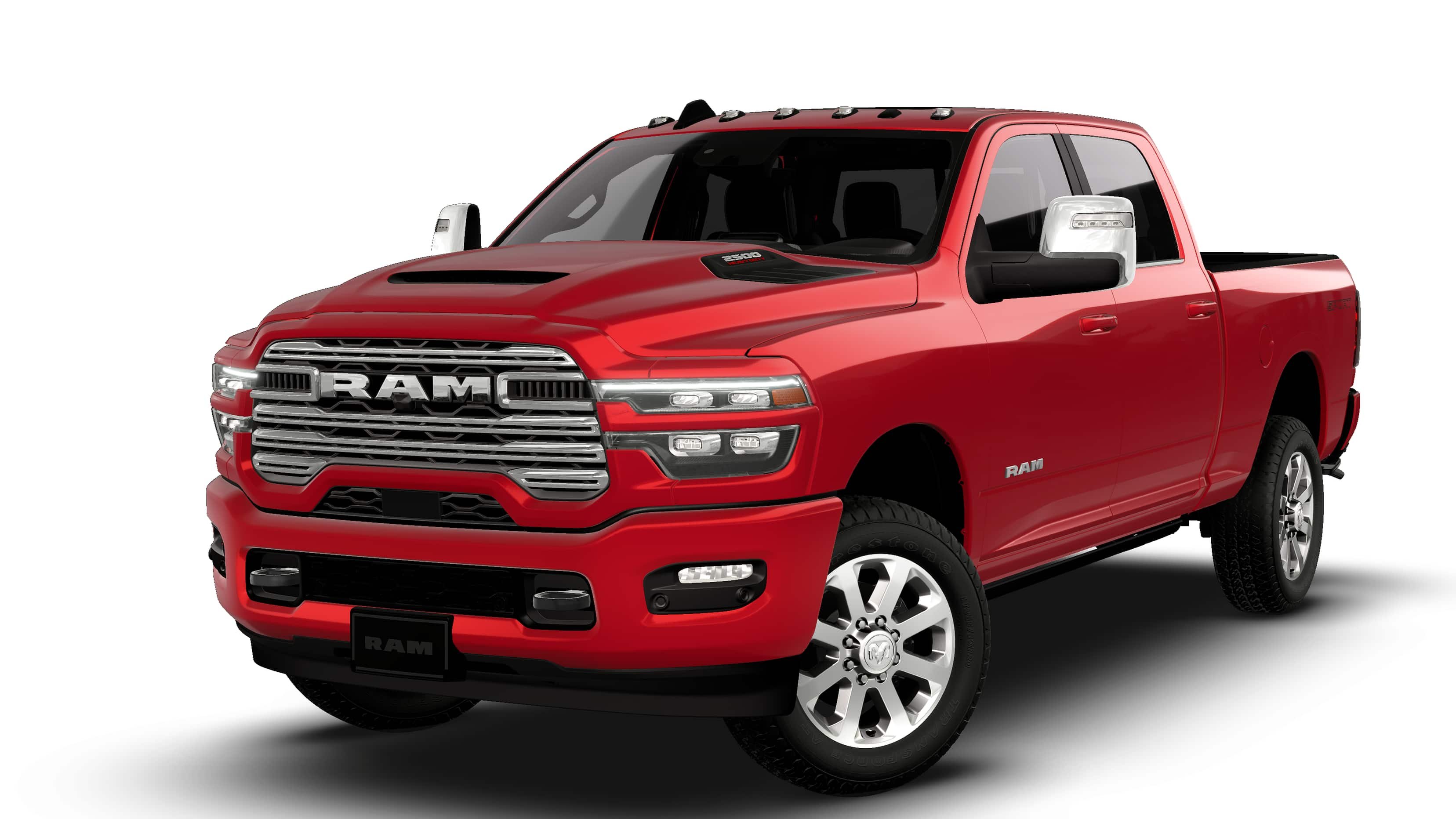 New 2026 Molten Red Pearl-Coat Exterior Paint RAM LARAMIE image 13