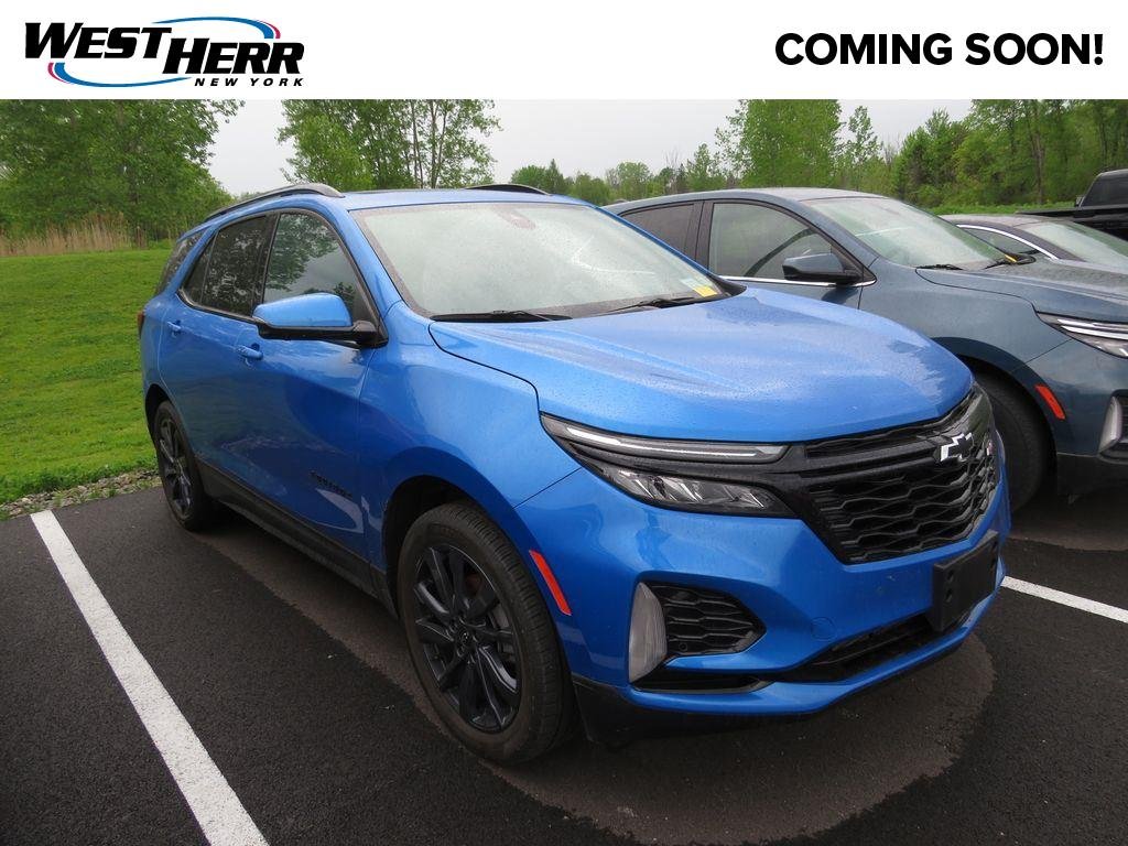 Used 2024 Riptide Blue Chevrolet RS image 1