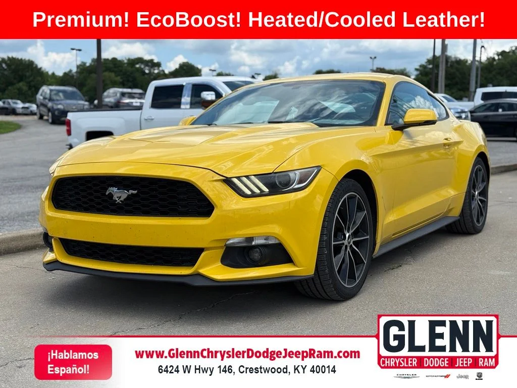 Used 2017 Yellow Ford EcoBoost Premium image 1
