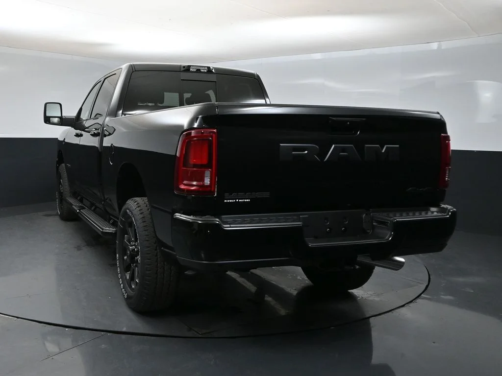 New 2026 Diamond Black Crystal Pearl-Coat Exterior Paint RAM Laramie image 3