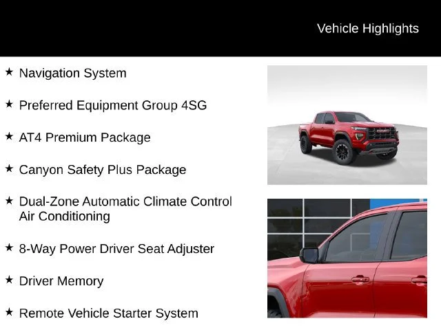 New 2026 Volcanic Red Tintcoat GMC AT4 image 8