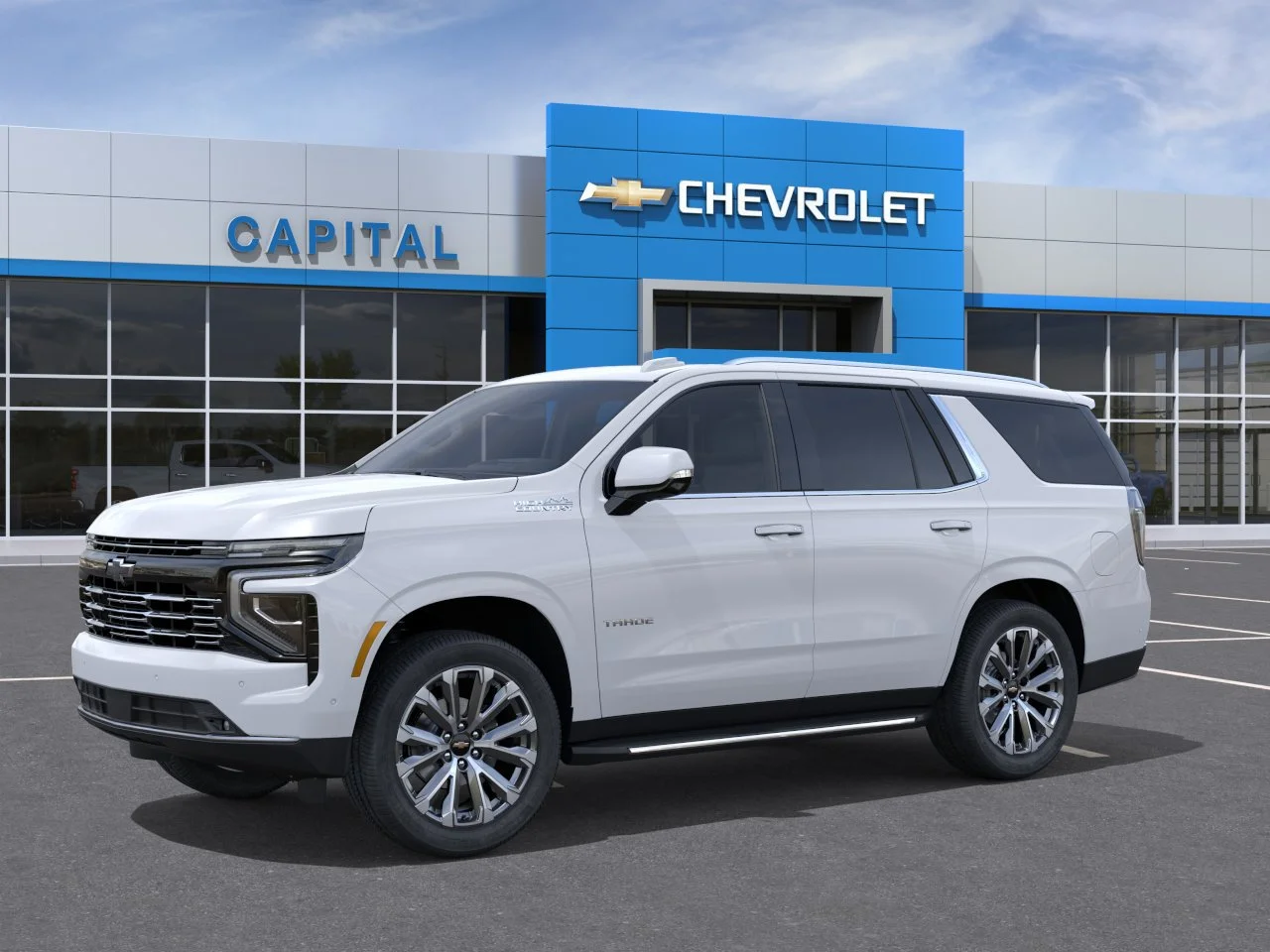 New 2026 Polar White Tricoat Chevrolet High Country image 3