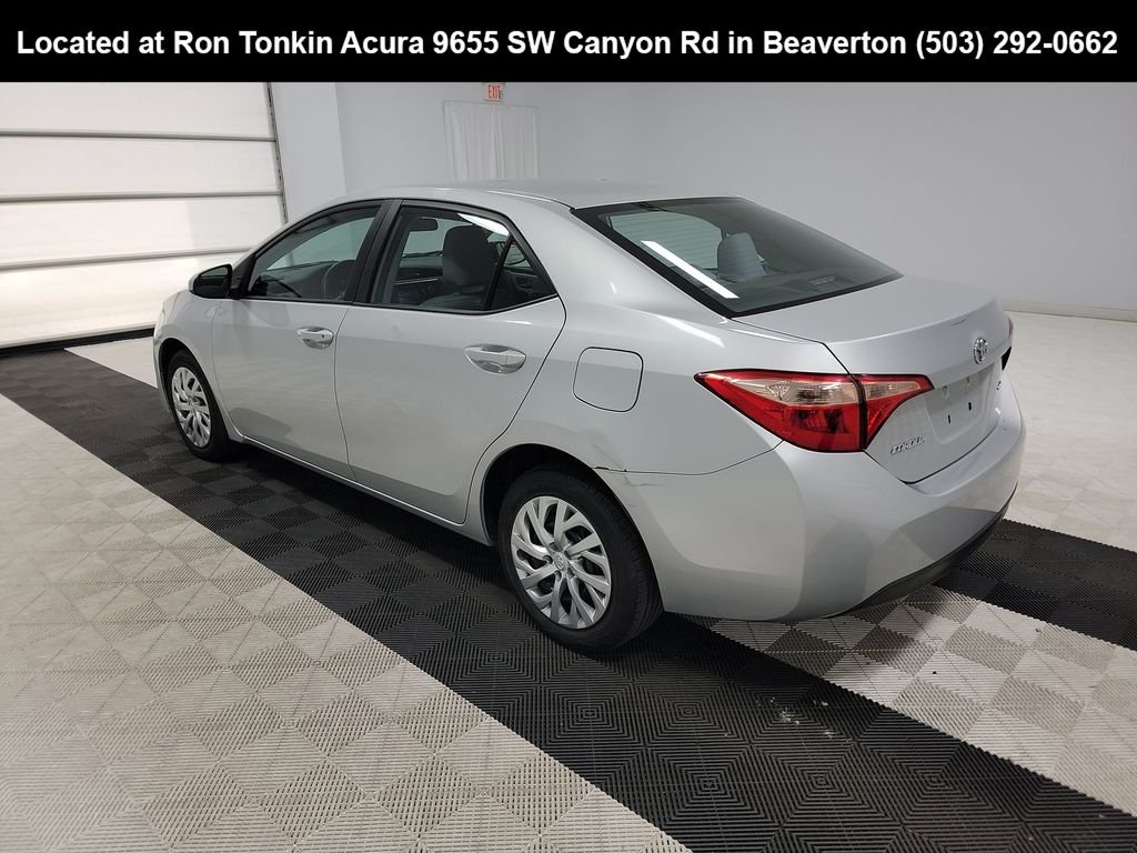 Used 2019 Classic Silver Metallic Toyota LE image 7