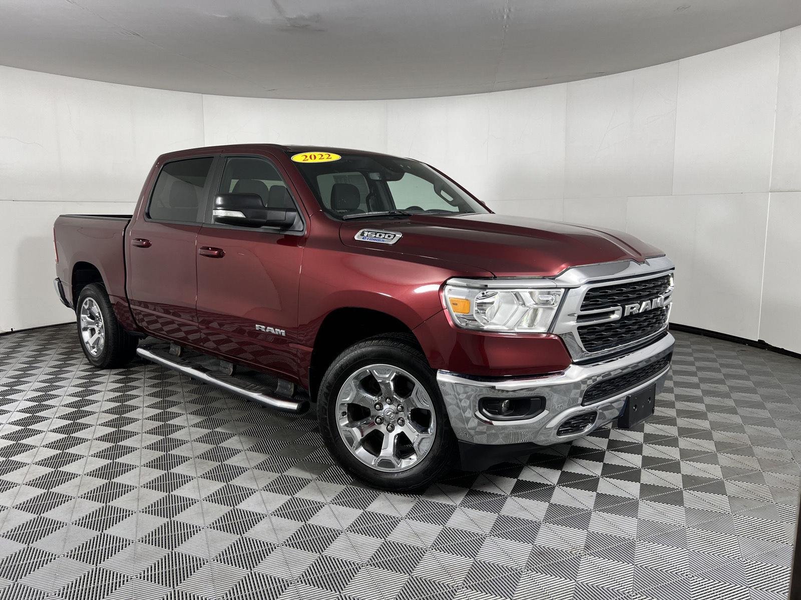 Used 2022 Delmonico Red Pearlcoat Ram Big Horn image 37