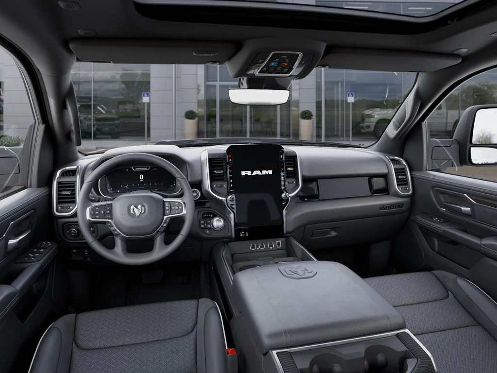 New 2026 Diamond Black Crystal Pearl-Coat Exterior Paint RAM Laramie image 15