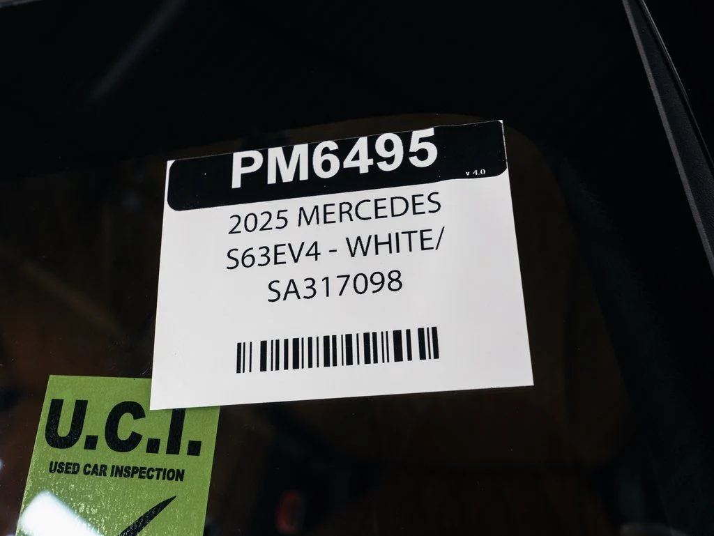 Used 2025 MANUFAKTUR Moonlight White Metallic Mercedes-Benz S 63 E AMG® image 42