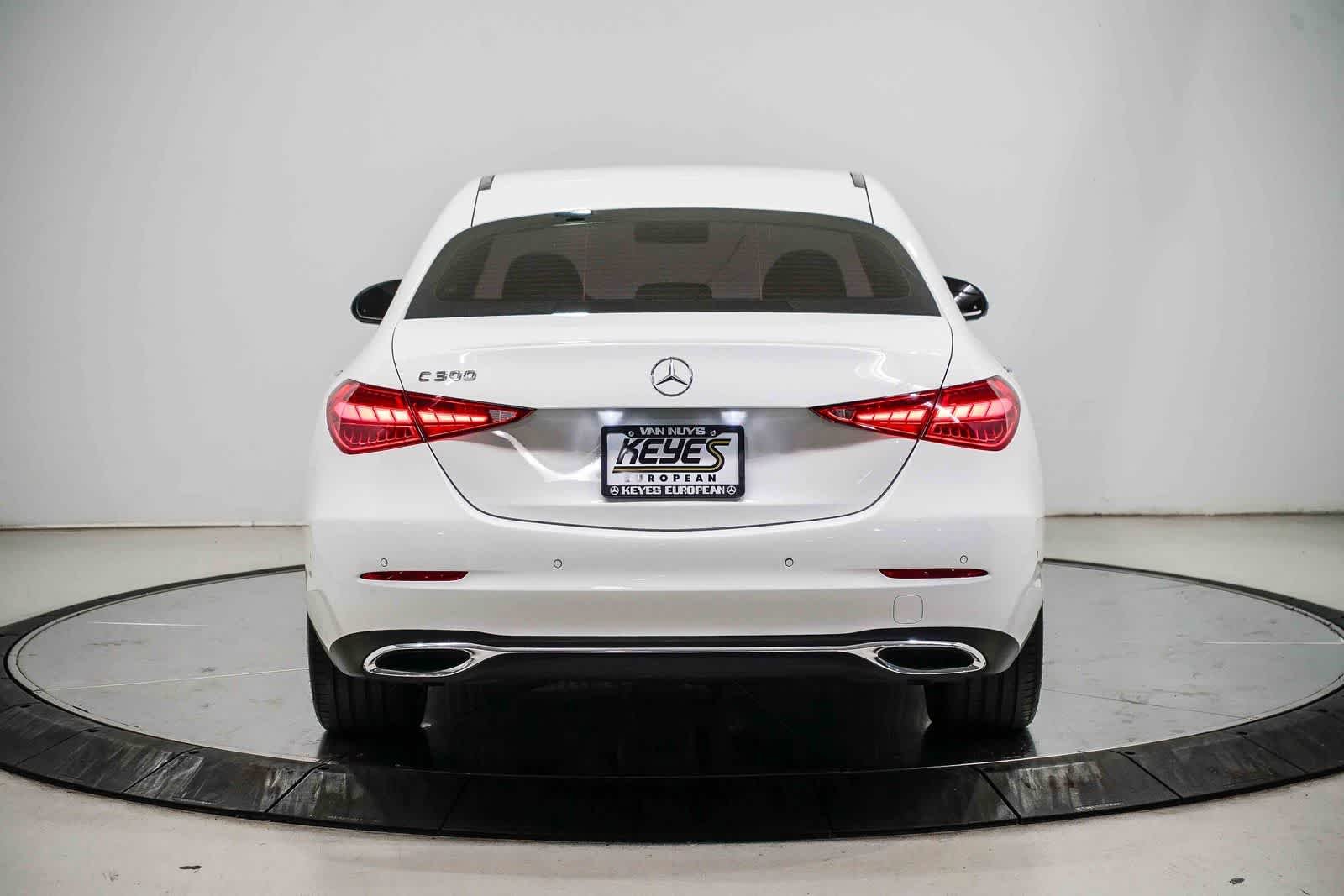 Certified Used 2025 Polar White Mercedes-Benz C 300 image 3