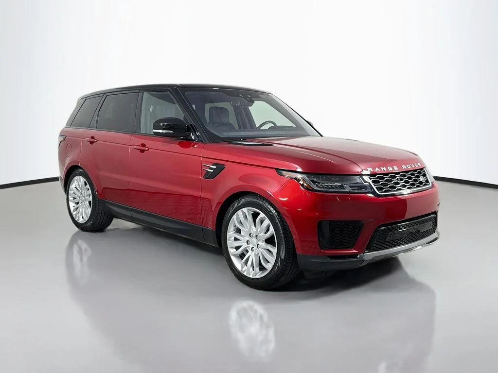 Used 2020 Firenze Red Metallic Land Rover SE image 3