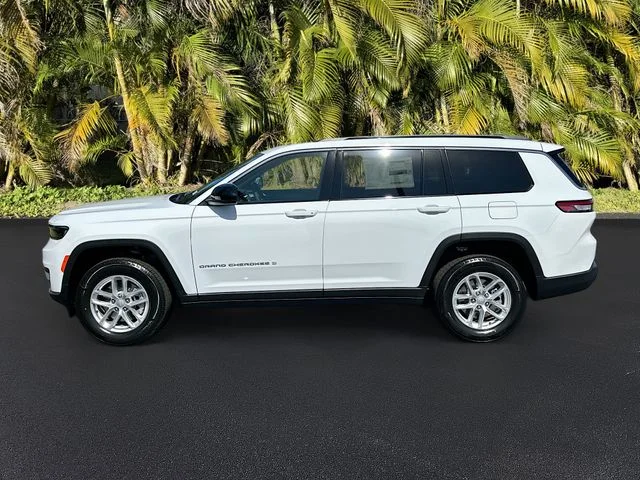 New 2026 Bright White Clearcoat Jeep Laredo image 2
