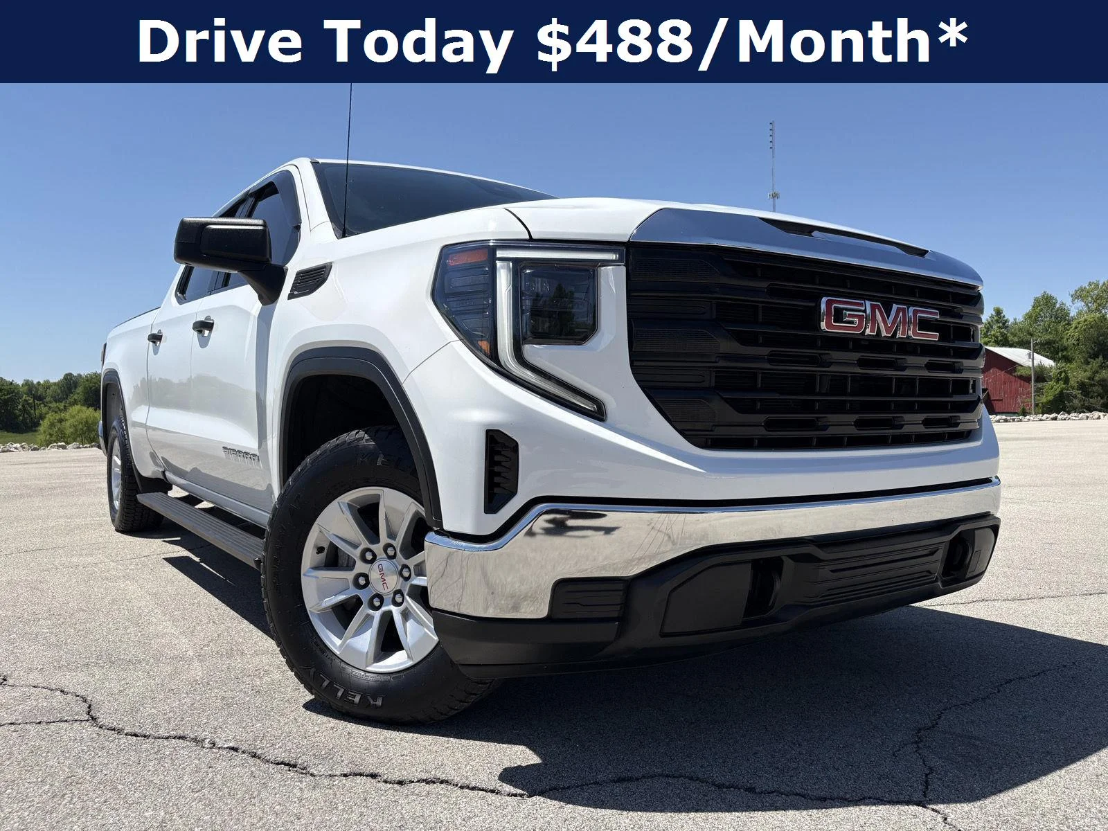 Used 2023 Summit White GMC Pro image 2
