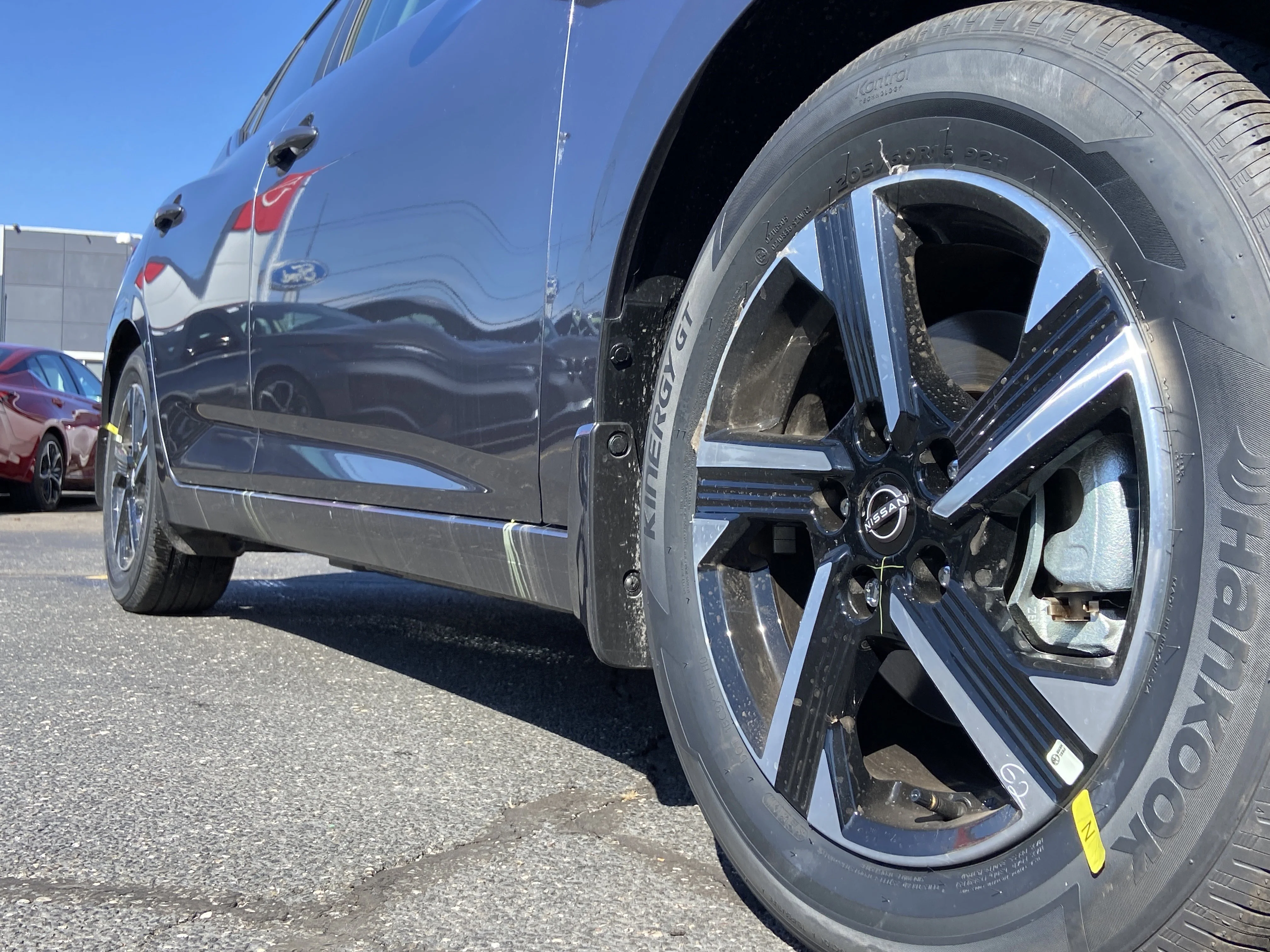 New 2025 Gun Metallic Nissan SV image 8