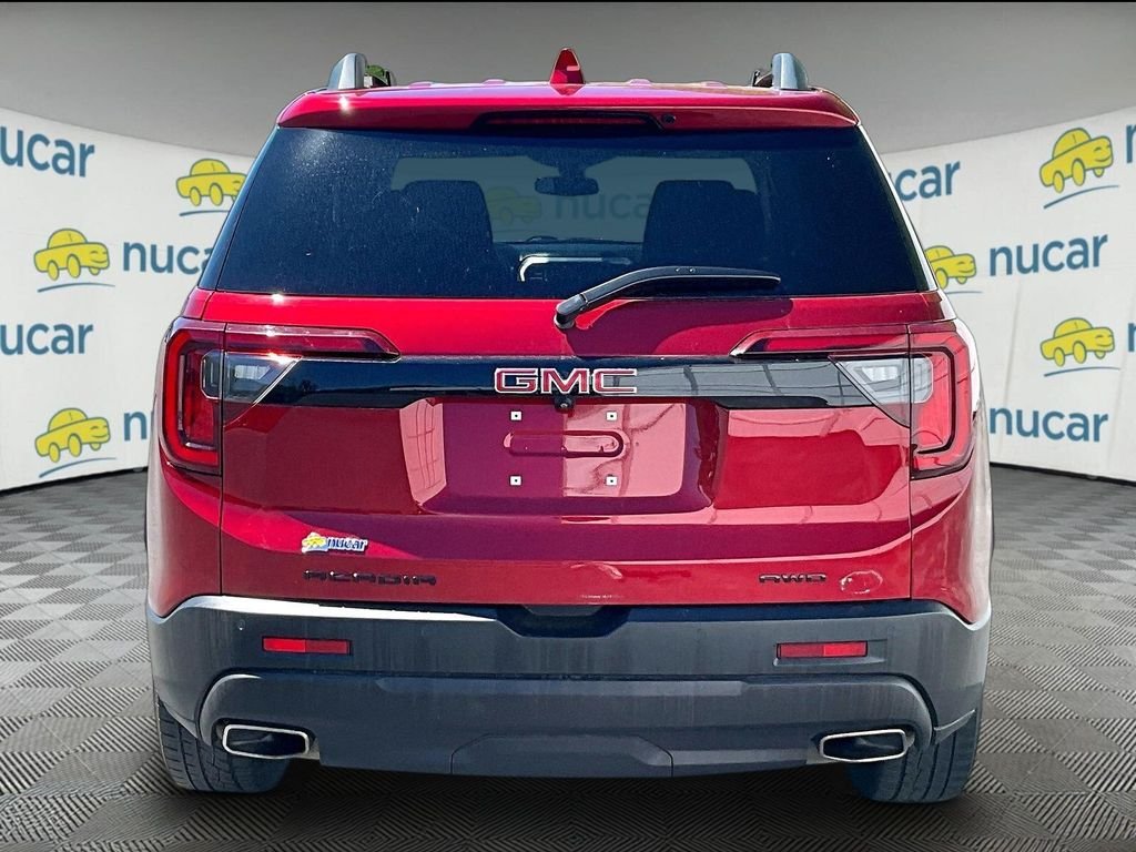 Used 2023 Volcanic Red Tintcoat GMC SLE image 5