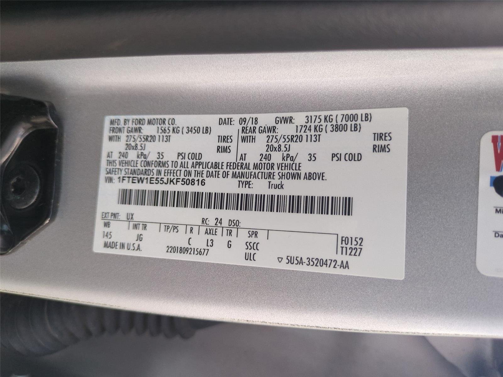 Used 2018 Ingot Silver Ford XL image 38
