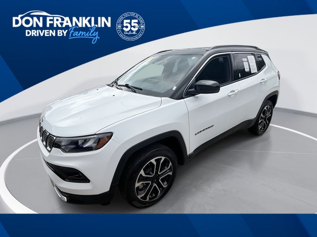 Used 2023 White Jeep Limited image 1