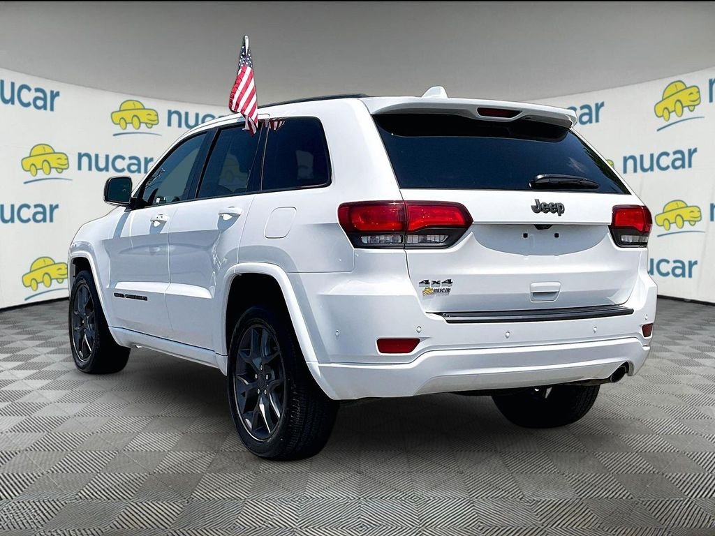 Used 2021 White Jeep Limited image 4