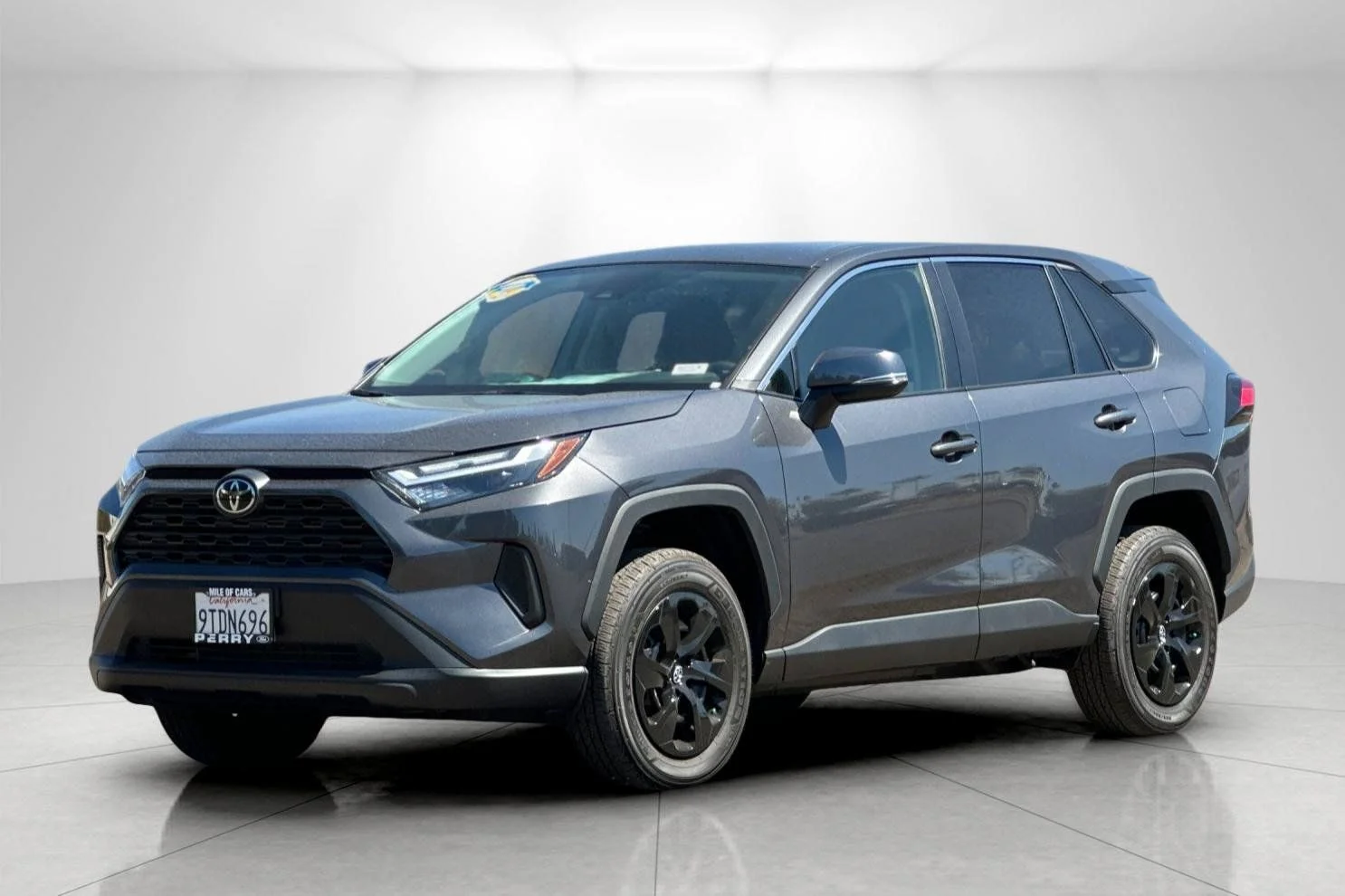 Used 2025 Magnetic Gray Metallic Toyota LE image 7