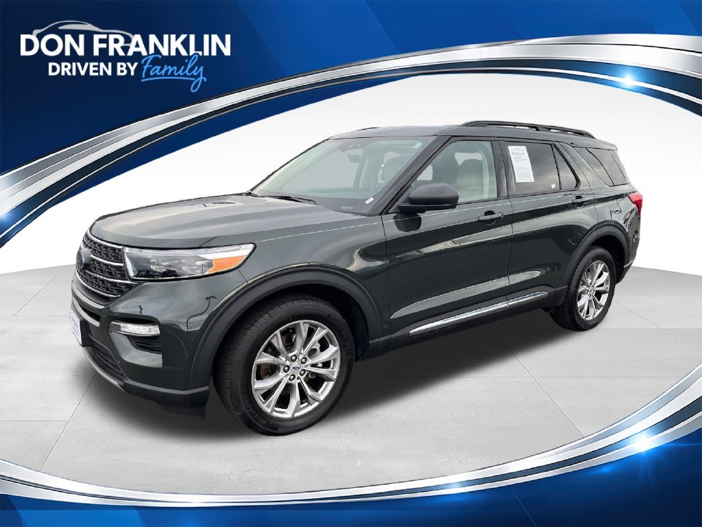 Used 2023 Green Ford XLT image 1